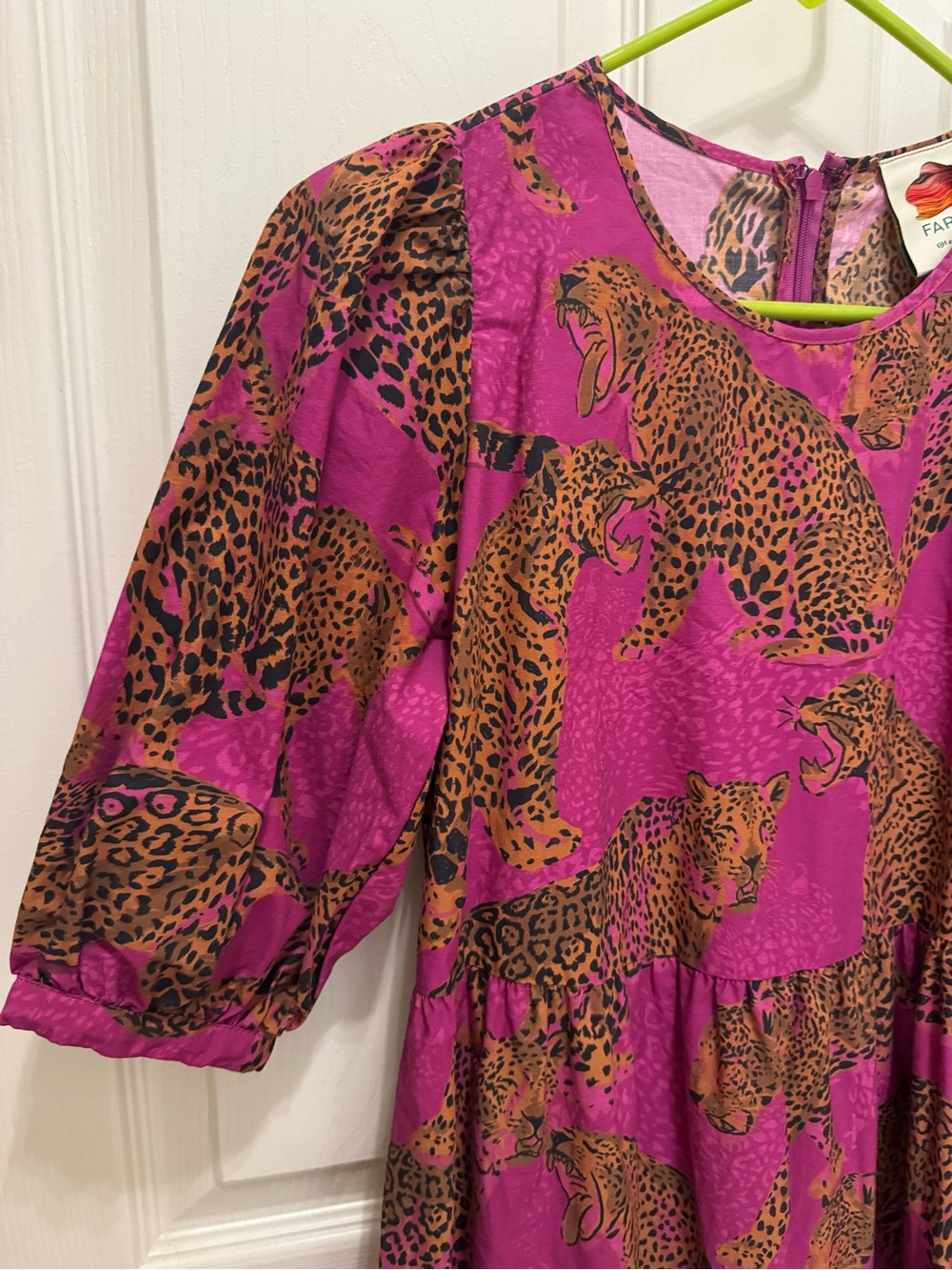 Farm Rio XS Leopard Dress - Picture 3 of 9